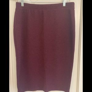 Maroon APT 9 Pencil Skirt
